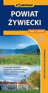 Mapa tur-krajoznawcza - Powiat Żywiecki 1:60 000 1