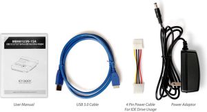 Stacja dokująca Icy Dock Adapter USB 3.0 napędów 2,5" / 3,5" SATA i IDE, HDD & SSD (MB981U3N-1SA) 5
