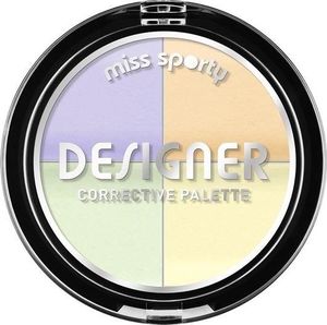 Miss Sporty Designer Corrective Palette paleta czterech korektorów, 7g 1