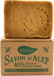Alepia Mydło w kostce Savon D'Alep z olejem laurowym 190g 1