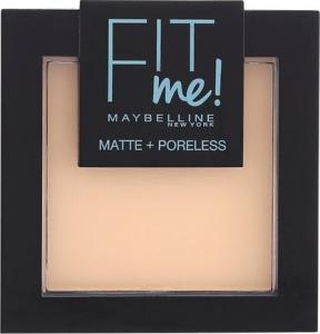 Maybelline  Puder do twarzy Fit Me Matte Poreless Pressed Powder 104 Soft Ivory 9g 1