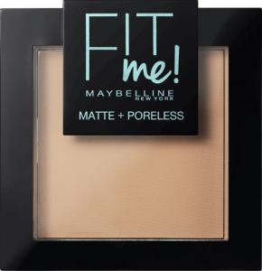 Maybelline  Puder do twarzy Fit Me Matte Poreless Pressed Powder 120 Classic Ivory 9g 1