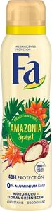 Fa FA_Brazilian Vibes Amazonia Spirit Deodorant dezodorant w sprayu Murumuru Floral Green Scent 150ml 1