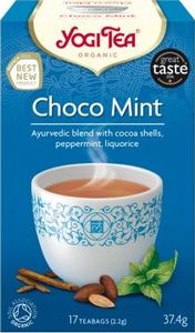 Yogi Tea YOGI TEA_Choco Mint ajurwedyjska herbatka z kakao miętą i lukrecją 17 saszetek 1