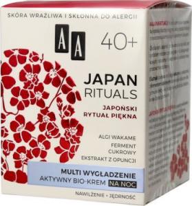 AA Krem do twarzy Japan Rituals 40+ wygładzający 50ml 1