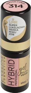 Eveline Eveline Hybrid Professional Lakier hybrydowy nr 314 Cotton Candy 5ml 1