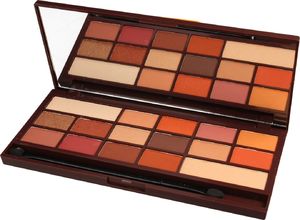 Makeup Revolution I Heart Revolution Chocolate Paletka cieni do powiek Orange 1