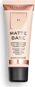 Makeup Revolution Matte Base Fundation F1 28ml 1