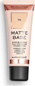 Makeup Revolution Matte Base Fundation F6 28ml 1