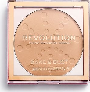 Makeup Revolution Puder w kamieniu Bake & Blot Beige 1