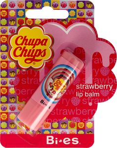 Bi-es Bi-es Chupa Chups Pomadka ochronna Strawberry 1szt 1