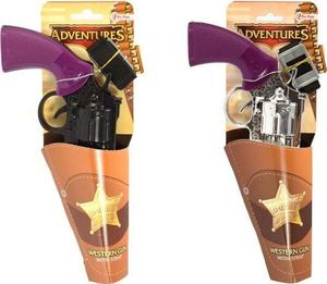 ToiToys Pistolet Western w kaburze 2 wzory 1