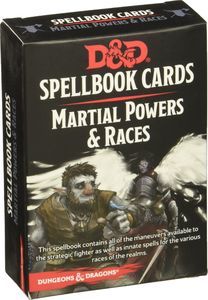 Gale Force 9 Dungeons and Dragons - 5th Edition - Spell Deck Martial Power and Races (D a 1