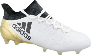 Adidas Buty piłkarskie X 16.1 FG biało-czarne r. 43 1/3 (S81944) 1