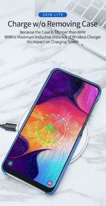 Dux Ducis Skin Lite SAMSUNG GALAXY A7 2018 niebieskie uniwersalny 11