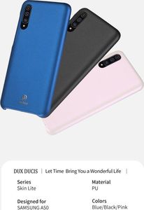 Dux Ducis Skin Lite SAMSUNG GALAXY A7 2018 niebieskie uniwersalny 9