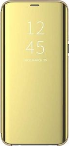 Etui z klapką Clear View Cover HUAWEI P SMART Z złote uniwersalny 15