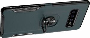 Etui Pancerne Armor Ring Cover Holder 360 SAMSUNG GALAXY S10+ S10 PLUS czarne uniwersalny 3