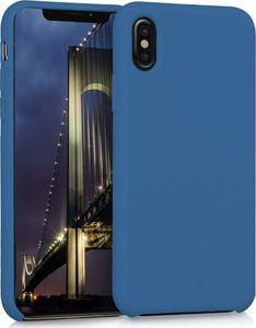 Etui Silicone Case elastyczne silikonowe IPHONE 7 granatowe uniwersalny 4