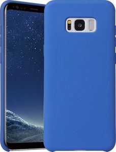Etui Silicone Case elastyczne silikonowe SAMSUNG GALAXY S10 granatowe uniwersalny 1
