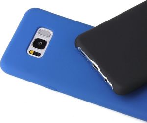 Etui Silicone Case elastyczne silikonowe SAMSUNG GALAXY S9 granatowe uniwersalny 3