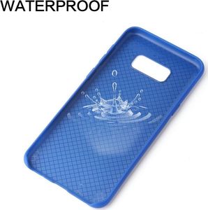 Etui Silicone Case elastyczne silikonowe SAMSUNG GALAXY S9 granatowe uniwersalny 5