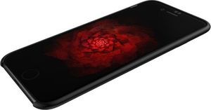 Etui Silicone Case elastyczne silikonowe IPHONE 7 czarne uniwersalny 5