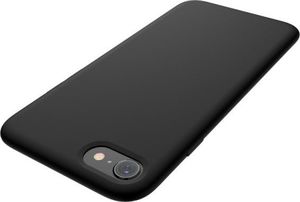 Etui Silicone Case elastyczne silikonowe IPHONE 7 czarne uniwersalny 6
