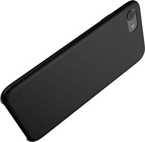 Etui Silicone Case elastyczne silikonowe IPHONE 7 czarne uniwersalny 7