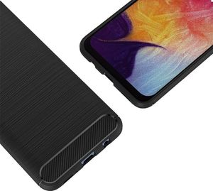 Etui Carbon SAMSUNG GALAXY A50 7