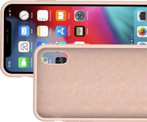 Etui Silicone Case elastyczne silikonowe IPHONE 6 różowe uniwersalny 3
