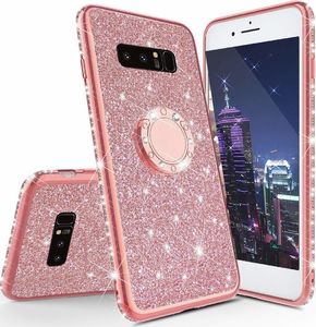 Etui Diamond Ring Glitter Brokat SAMSUNG GALAXY J6+ J6 PLUS 1