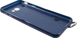 Etui Triangle Pattern SAMSUNG GALAXY J4+ J4 plus niebieskie uniwersalny 2