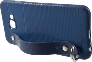 Etui Triangle Pattern SAMSUNG GALAXY J4+ J4 plus niebieskie uniwersalny 4