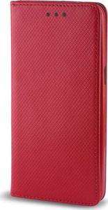 Etui Flip Magnet LG K8 2017 czerwone uniwersalny 1