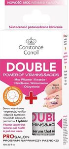 Constance Carroll Nail Care Odżywka do paznokci Double Power of Vitamins&Acids, 10ml 1