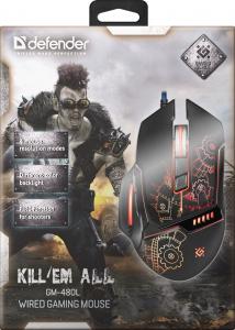Mysz Defender Kill'em all GM-480L  (52480) 5