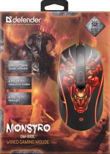 Mysz Defender Monstro GM-510L  (52510) 6
