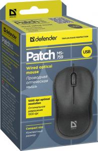 Mysz Defender Patch MS-759 (52759) 5
