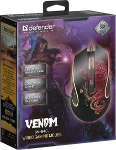 Mysz Defender Venom GM-640L  (52640) 4
