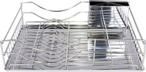 Metlex Suszarka do naczyń Ociekacz do naczyń z SILIKONEM chrom uniwersalny 4