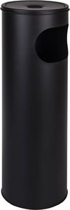 Kosz na śmieci Metlex popielnica czarny 4