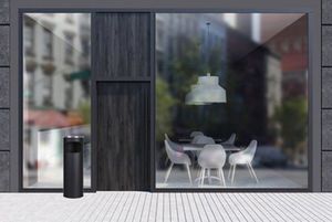 Kosz na śmieci Metlex popielnica czarny 10