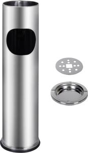 Kosz na śmieci Metlex popielnica satyna 6