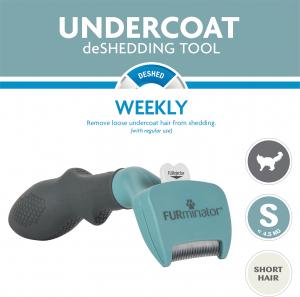 FURminator dla kotów krótkowłosych Small 10