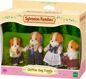 Figurka Epoch Sylvanian Families Rodzina łaciatych piesków 3