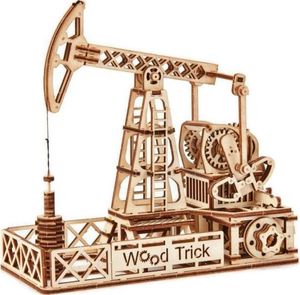 Wood Trick Mechaniczne Puzzle 3D – Szyb naftowy 1