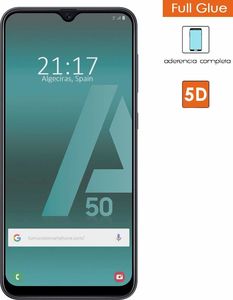 Szkło hartowane 5D SAMSUNG GALAXY A50 Full Glue czarne uniwersalny 6