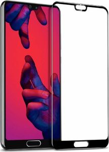 Hartowane Szkło 5D HUAWEI P20 LITE czarne FULL GLUE uniwersalny 2