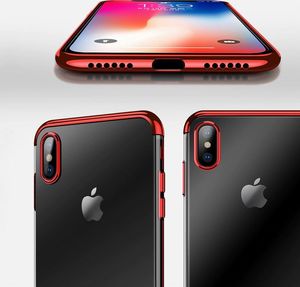 Hurtel Clear Color case żelowy pokrowiec etui z metaliczną ramką Xiaomi Redmi Note 7 niebieski uniwersalny 8